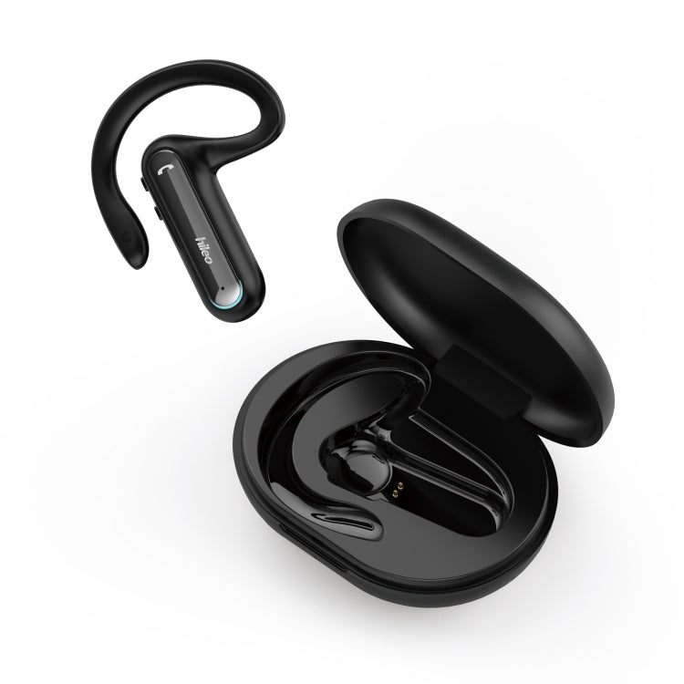 Hileo Hi8 Wireless Single Ear Hook Handsfree Call Noise Reduction In-ear Earphone, Hi8