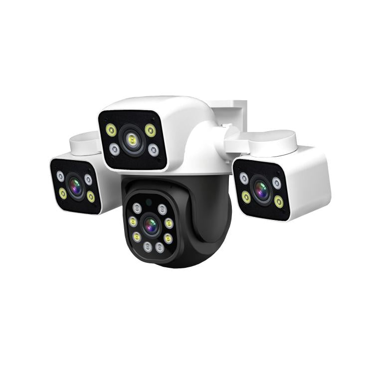 ESCAM PT223 3x4MP HD Motion Detection WiFi Three-screen PTZ IP Camera, EU Plug, US Plug, UK Plug, AU Plug