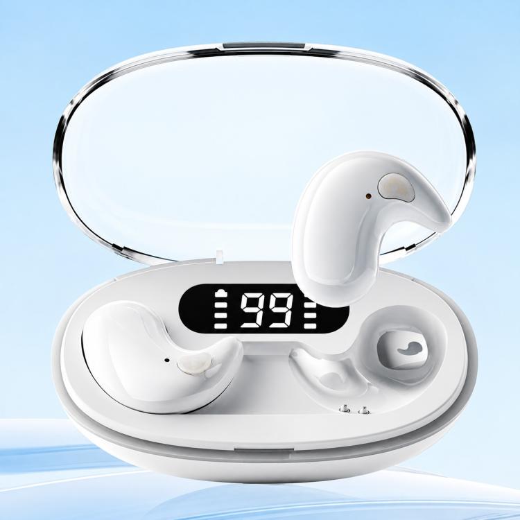 Wireless Digital Display Bluetooth Noise Reduction Sleep Earphone