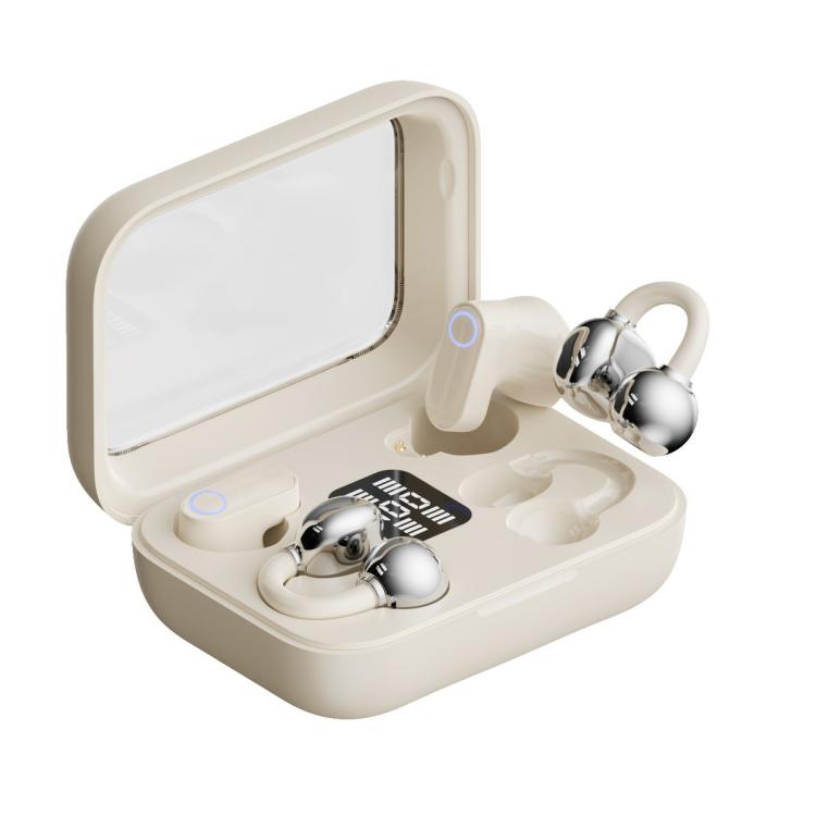 4 in 1 Ear-hook Sleep Noise Reduction Digital Display Wireless Bluetooth Earphone