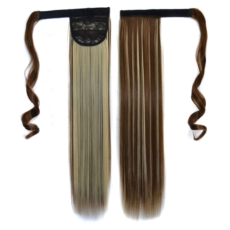 8H613# Invisible Seamless Bandage-style Wig Long Straight Hair Wig Ponytail, 8H613#