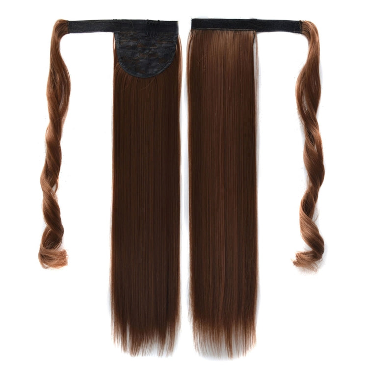 12# Invisible Seamless Bandage-style Wig Long Straight Hair Wig Ponytail, 12#