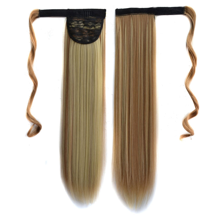 16H613# Invisible Seamless Bandage-style Wig Long Straight Hair Wig Ponytail, 16H613#
