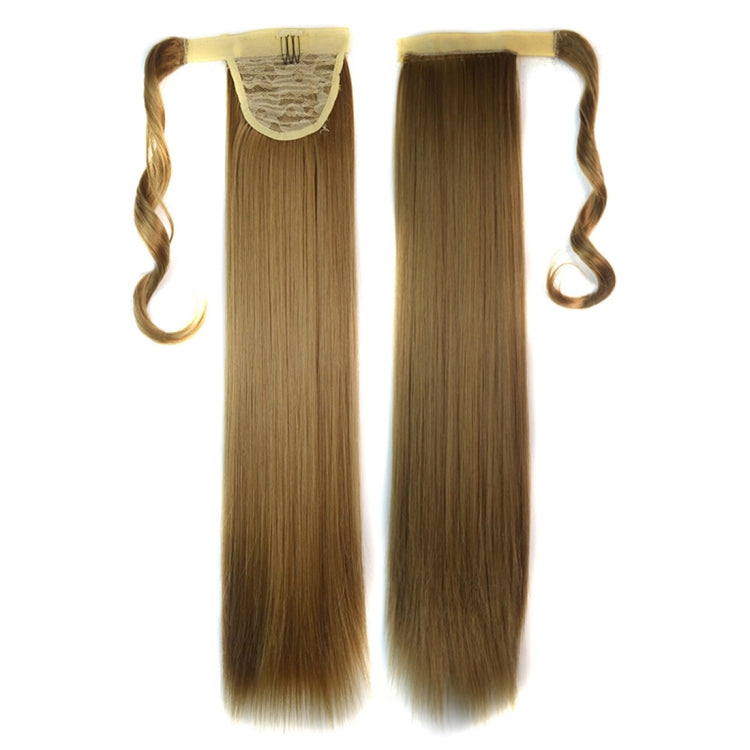 18M22# Invisible Seamless Bandage-style Wig Long Straight Hair Wig Ponytail, 18M22#