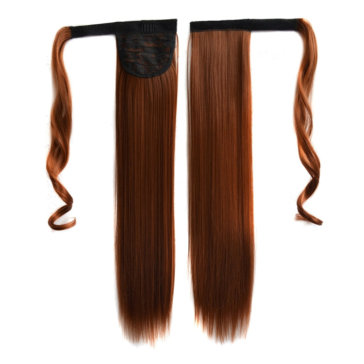 30# Invisible Seamless Bandage-style Wig Long Straight Hair Wig Ponytail, 30#