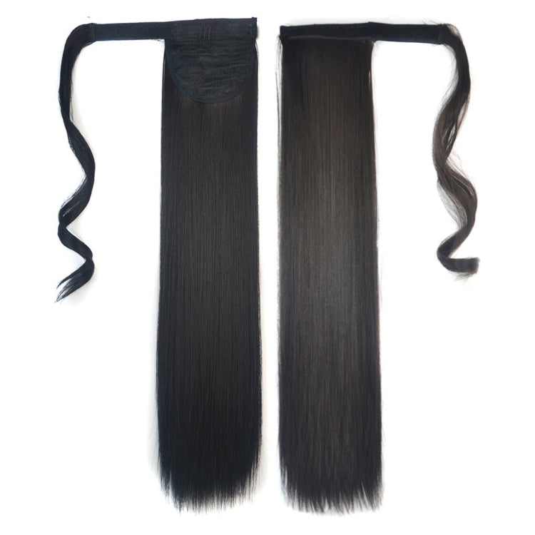 2# Invisible Seamless Bandage-style Wig Long Straight Hair Wig Ponytail, 2#