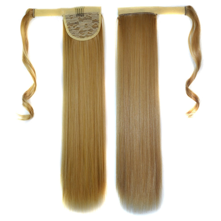27M613# Invisible Seamless Bandage-style Wig Long Straight Hair Wig Ponytail, 27M613#