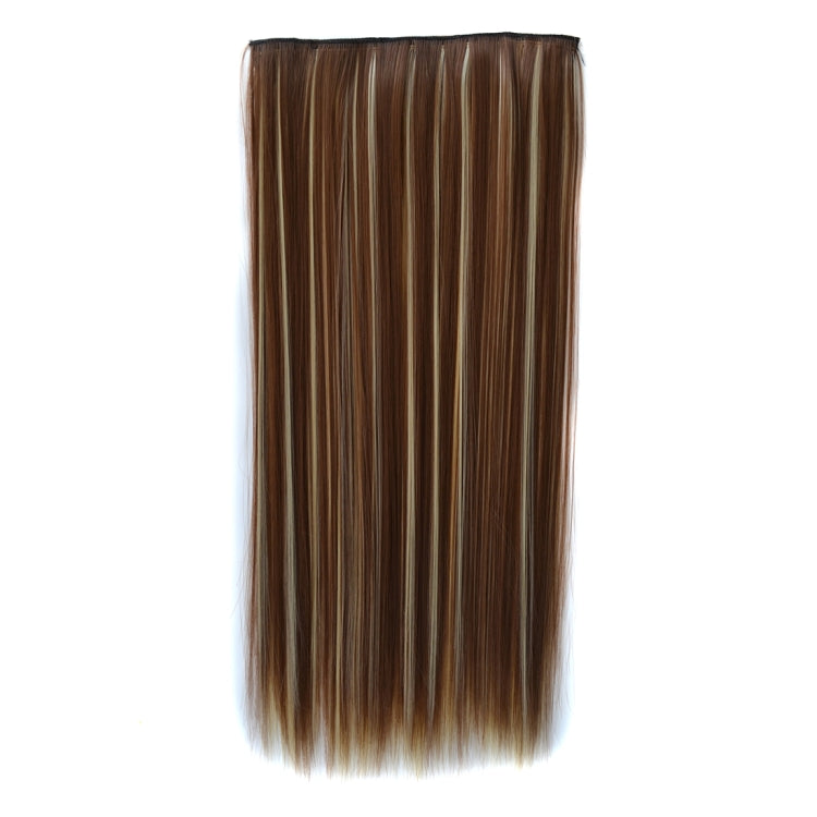 12H613# One-piece Seamless Five-clip Wig Long Straight Wig Piece, 12H613#