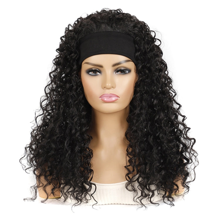 Hairband Wig Headgear Volume Chemical Fiber Wig Headgear, Black Hair Band 1B#O, Stars And Stripes Headband 1B#H, Leopard Headband 1B#G, Flower Hair Band 1B#C, 1B#XC, 4#XK, 27#XB, 33#XG, 613#O, 613#A, 613#G, 613#XC