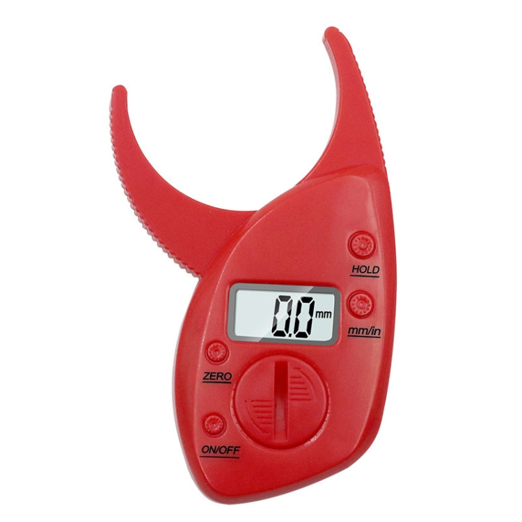 Digital Display Fat Measuring Instrument Sebum Pliers, Red, White
