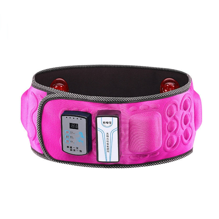 Belt Lazy Fat Removal Machine Vibration Pushing Machine, US Plug, Charging Version (Blue), Charging Version (Pink), Charging Version (Red), Plug-in Version (Blue), Plug-in Version (Pink), Plug-in Version (Red)