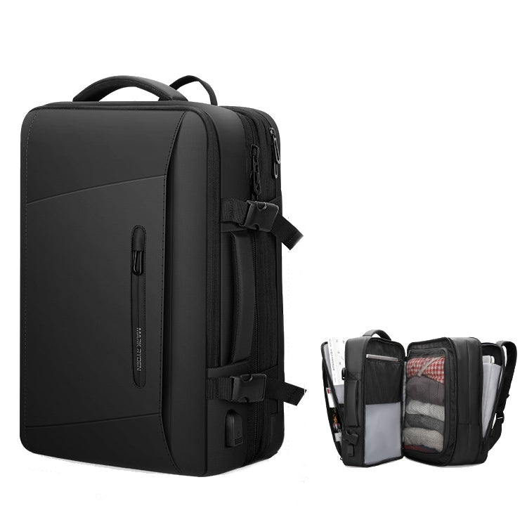 Mark Ryden 17.3 Inch Men Large Capacity Oxford Cloth Computer Backpack,Style:, Ordinary Style, Expansion Style, Raincoat Style
