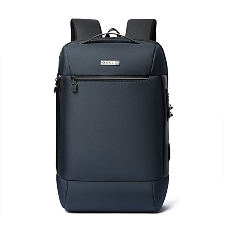 SKV B20453 Men Business Casual Multifunctional Double Shoulder Bag Large Capacity Laptop Backpack
