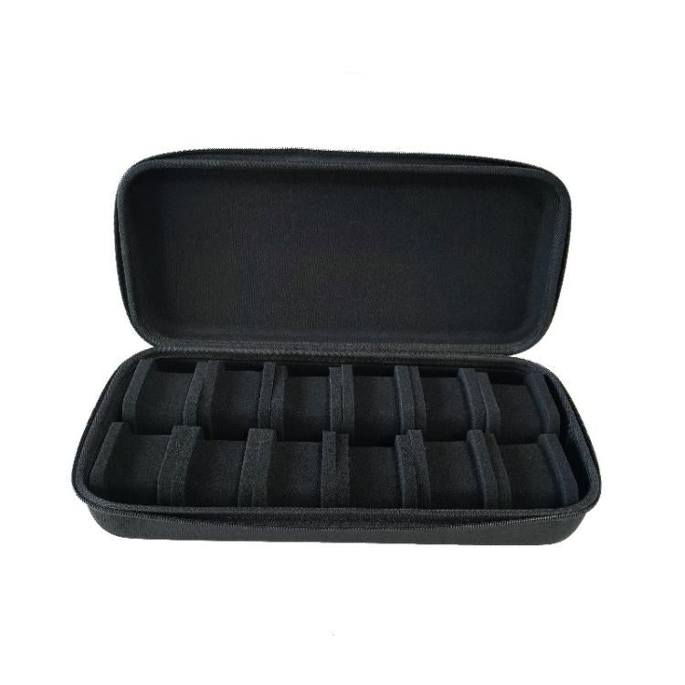 Large-capacity Smart Watch Storage Box with Sponge Inner Tray Portable Watch Storage Bag