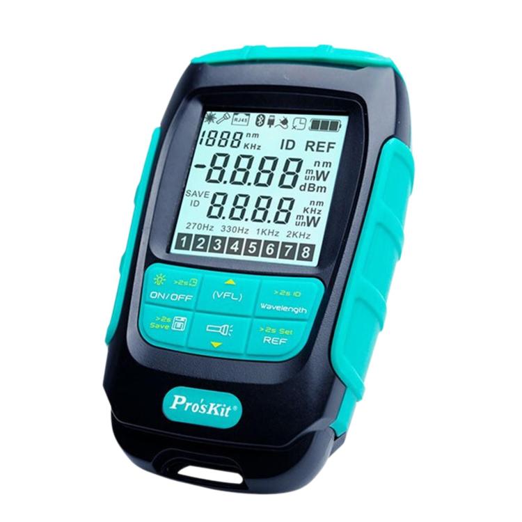 Mini Portable Optical Power Meter Fiber Optic & Network Cable Tester, ProsKit MT-7617-C 2 in 1, ProsKit MT-7618-C 3 in 1
