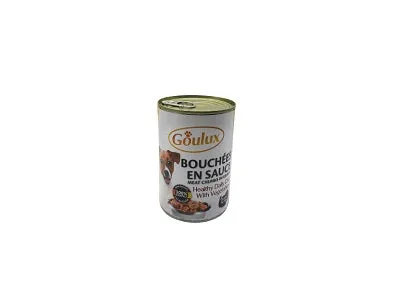 Goulux Dog Food turkey 410g