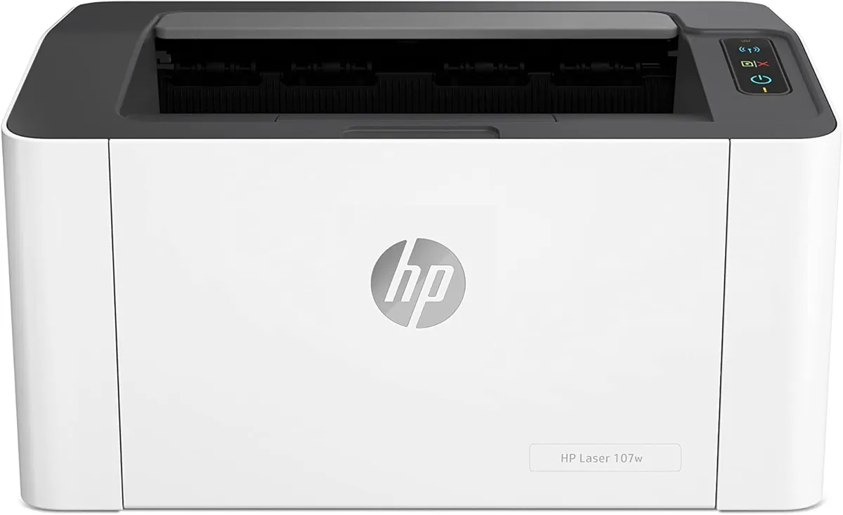 HP Laser 107w Printer - Black and white, Printer for Small Medium Business [4ZB78A]