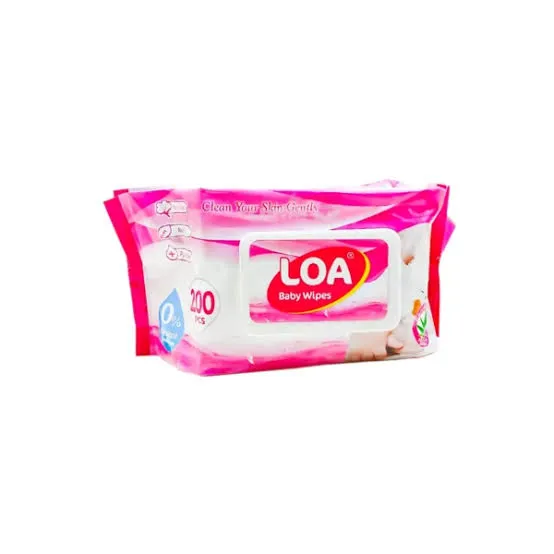 LOA Baby wipes (200 pieces)