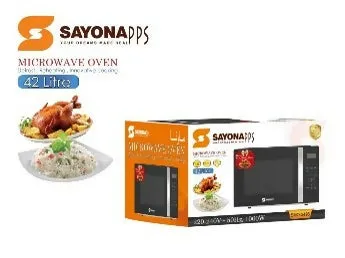 SAYONA MICROWAVE OVEN 42L SMO-2496