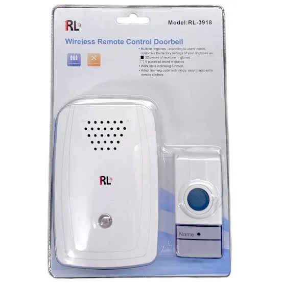 RL-WIRELESS REMOTEE CONTROL DOORBELL