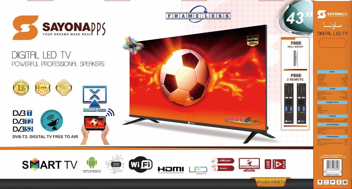 Sayona Smart Led TVs
