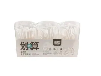 Toothpicks Floss 25SL06Y-320