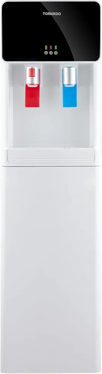 TORNADO Water Dispenser, 2 Faucets, White WDM-H45ASE-S