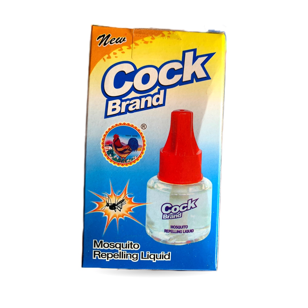 Mosquito repelling liquid